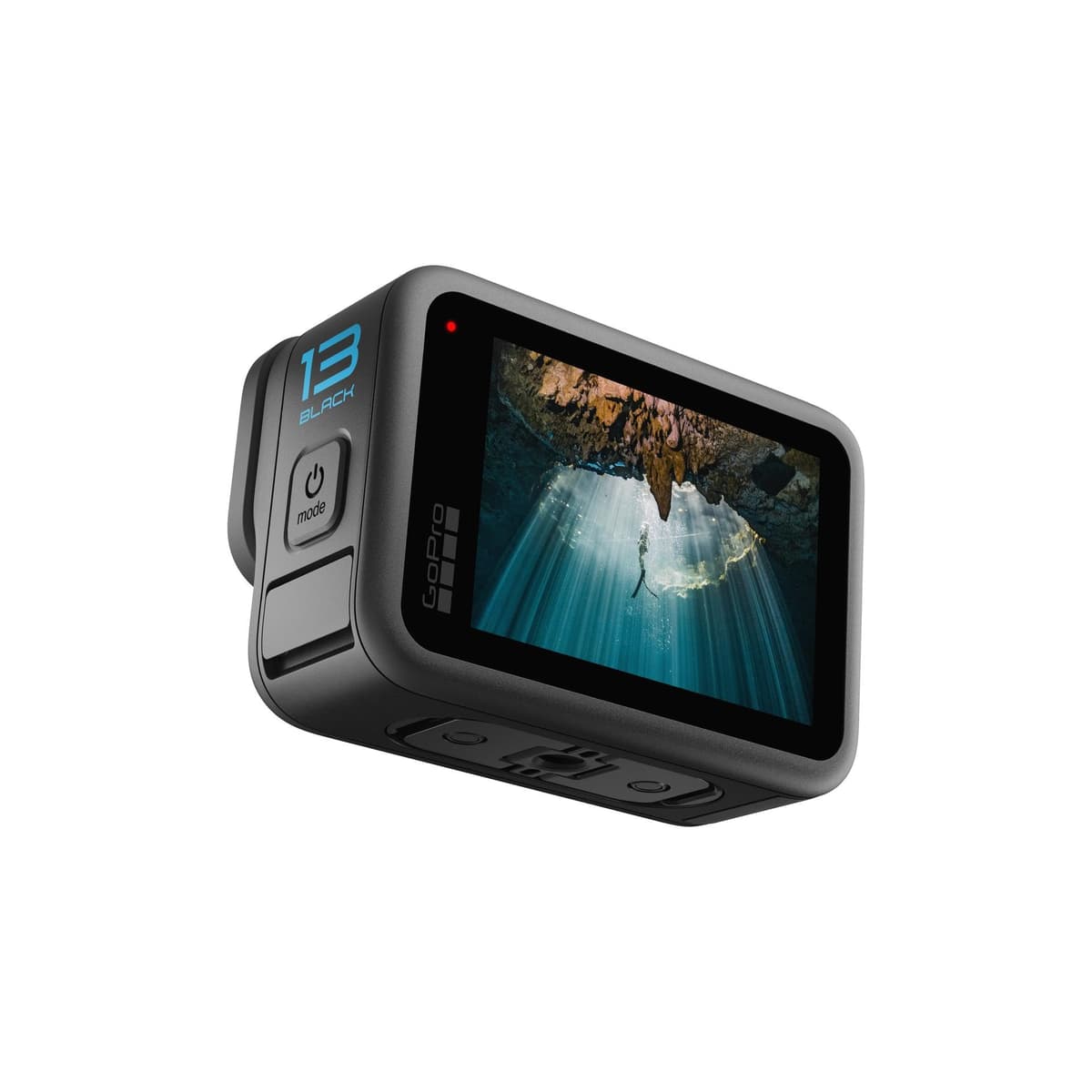 GoPro HERO13 Black Extended Power Bundle - Includes Dual Battery Charger, 3 Enduro Batteries, 64GB microSD Card, Curved Adhesive Mount, and Camera Case — view 5
