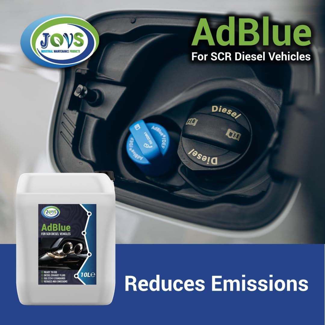JOVS AdBlue 10 Liters with Spout – Diesel Exhaust Fluid Additive for SCR-Equipped Vehicles - Crystal Clean Diesel Treatment F — view 6