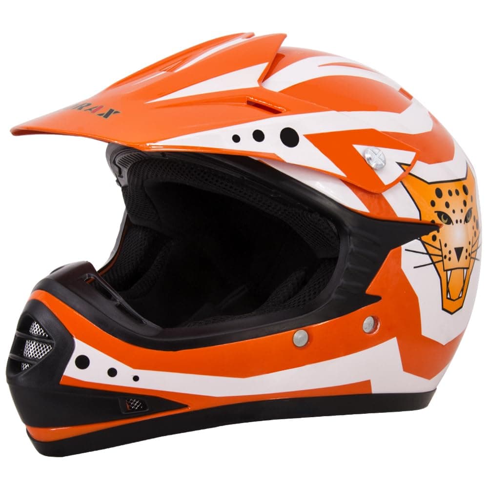 Zorax Black M (51-52cm) Kids MX Motocross Helmet Children Motorbike Dirt Bike Helmet ECE 22-06 — view 24