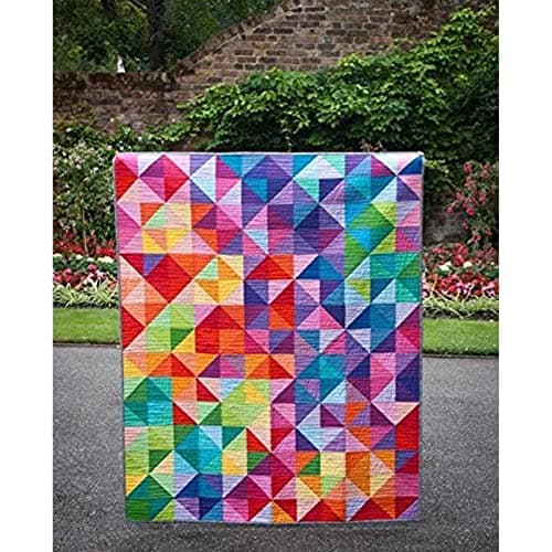 HANPATQUI 50PCS 5 x 5 inch Solid 100% Cotton Fat Quarters Fabric for Sewing and Quilting Bundles Precut Fabric Square for DIY Craft Patchwork
