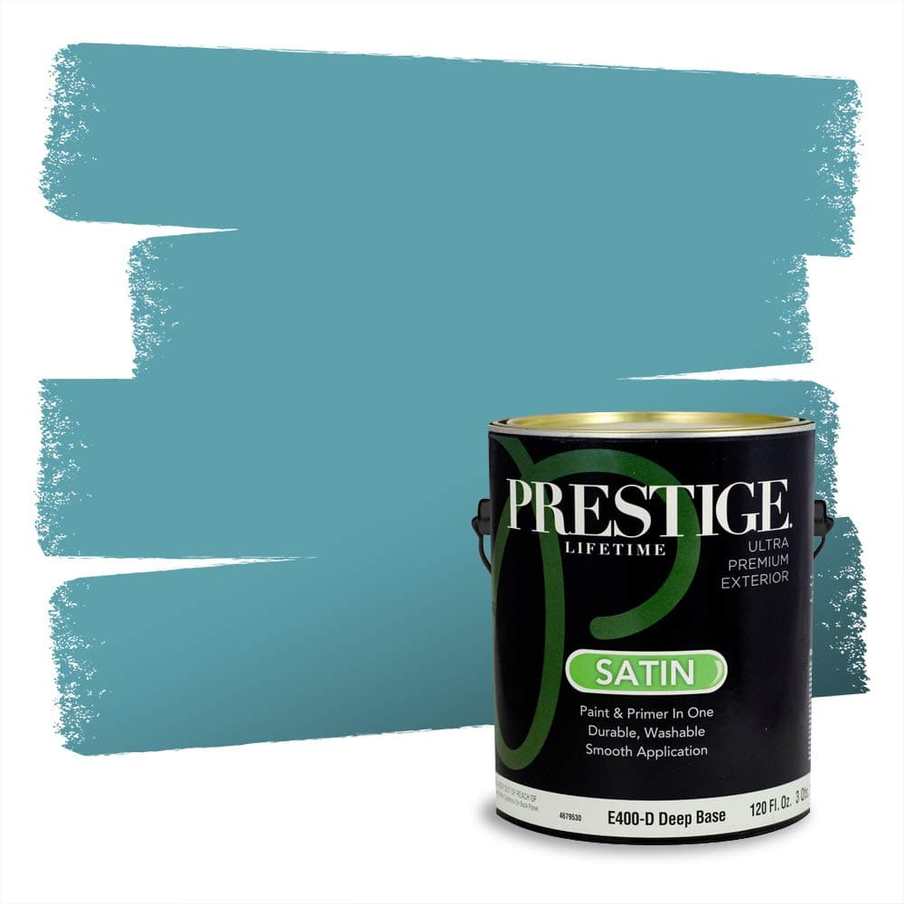 PRESTIGE Paints Interior Paint and Primer In One, 1-Gallon, Semi-Gloss, Comparable Match of Valspar* Dewdrop* — view 1051