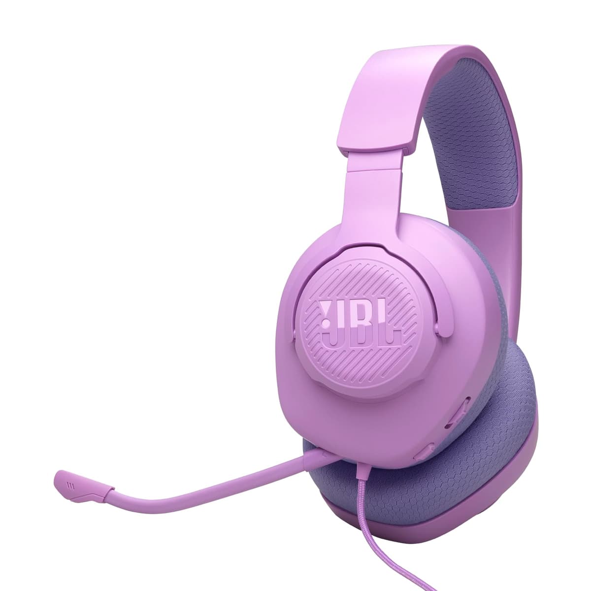 JBL Quantum 100M2 cascos circumaurales para gaming, JBL QuantumSOUND Signature, cable de audio de 3.5 mm, compatibles con múltiples plataformas, micrófono desmontable, función de silencio, blanco — view 12