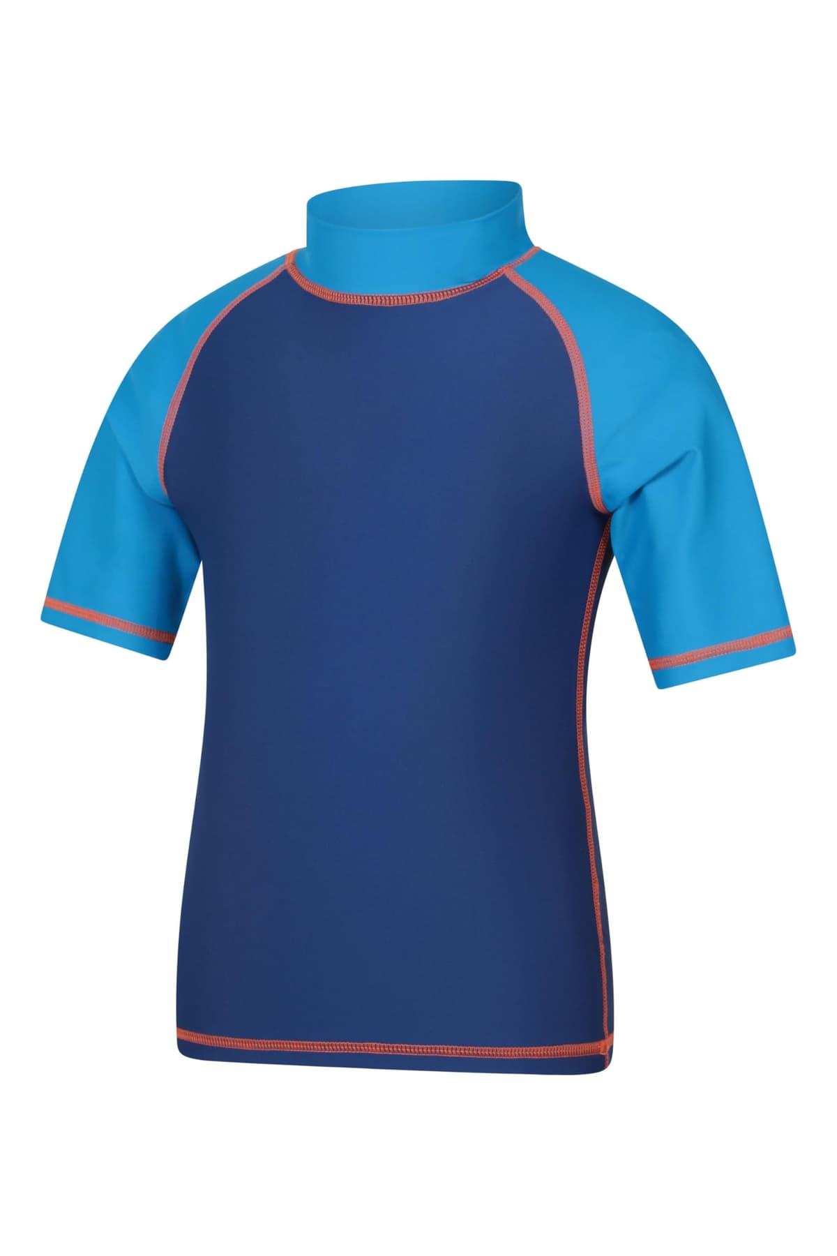 Mountain Warehouse Short Sleeves Kids Rash Vest - UPF50+ Sun Protection Rash Guard, Fast Dry, Flat Seams Childrens Top - for Spring Summer, Swimming — view 2