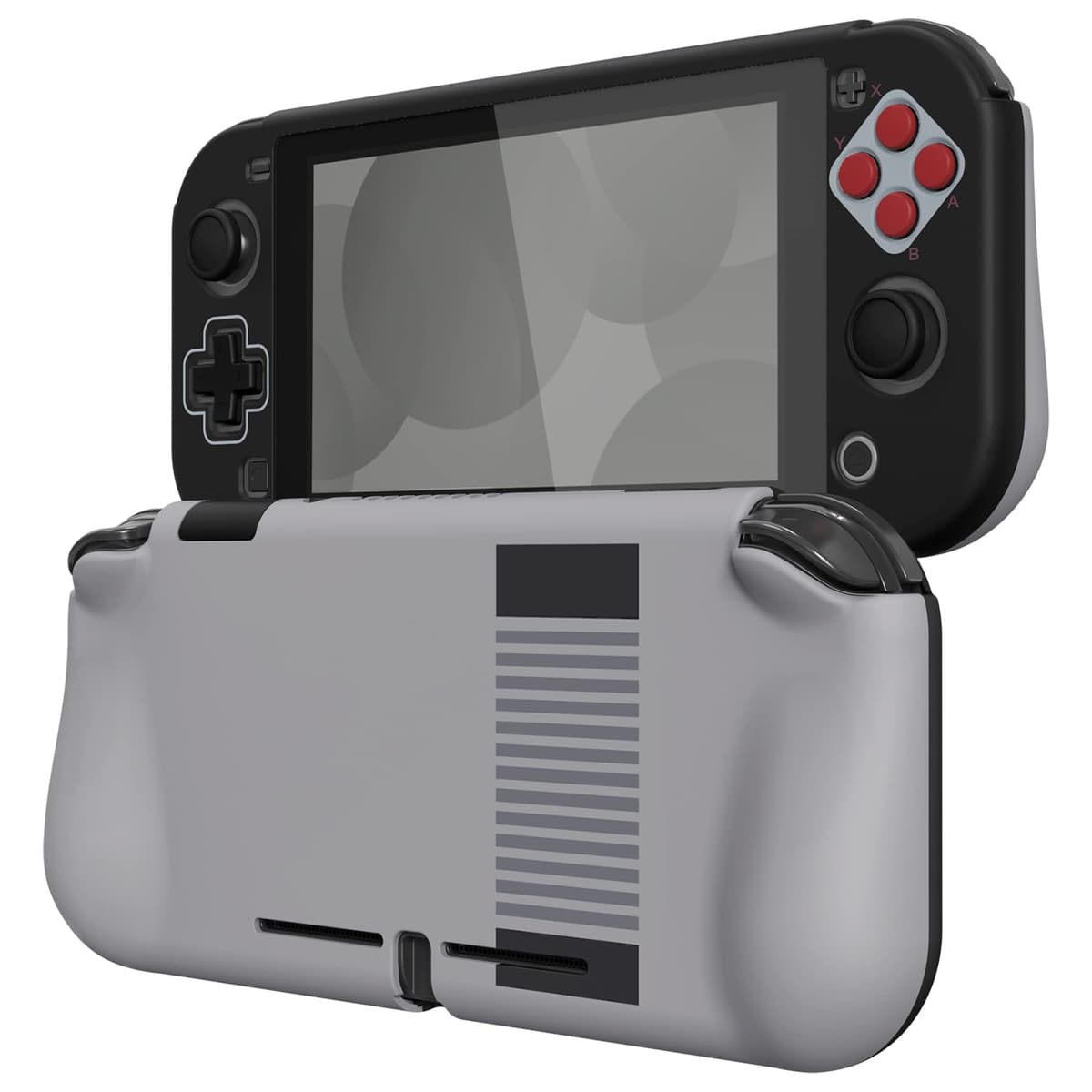playvital ZealProtect Protective Case for Nintendo Switch Lite, Hard Shell Grip Cover for Nintendo Switch Lite w/Screen Protector & Thumb Grip Caps & Button Caps - Antique Yellow — view 83