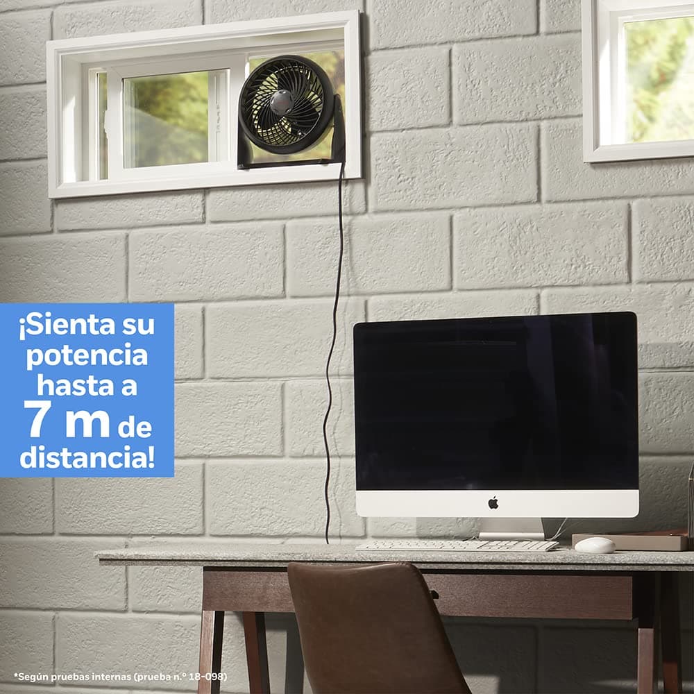 Honeywell TurboForce Ventilador Potente, Refrigeración de Funcionamiento Silencioso, Inclinación Variable de 90°, 3 Ajustes de Velocidad, Anclaje en la Pared, Ventilador de Mesa, HT900E4 — view 3