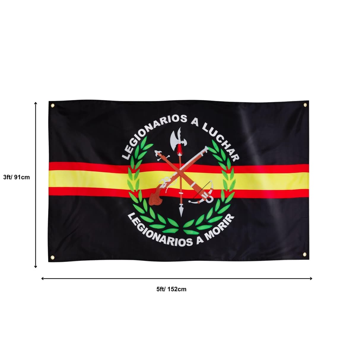 Runesol Lest We Forget, Premium Remembrance Poppy Day Flag - 3ft x 5ft, 4 Grommets, Indoors/Outdoors — view 186
