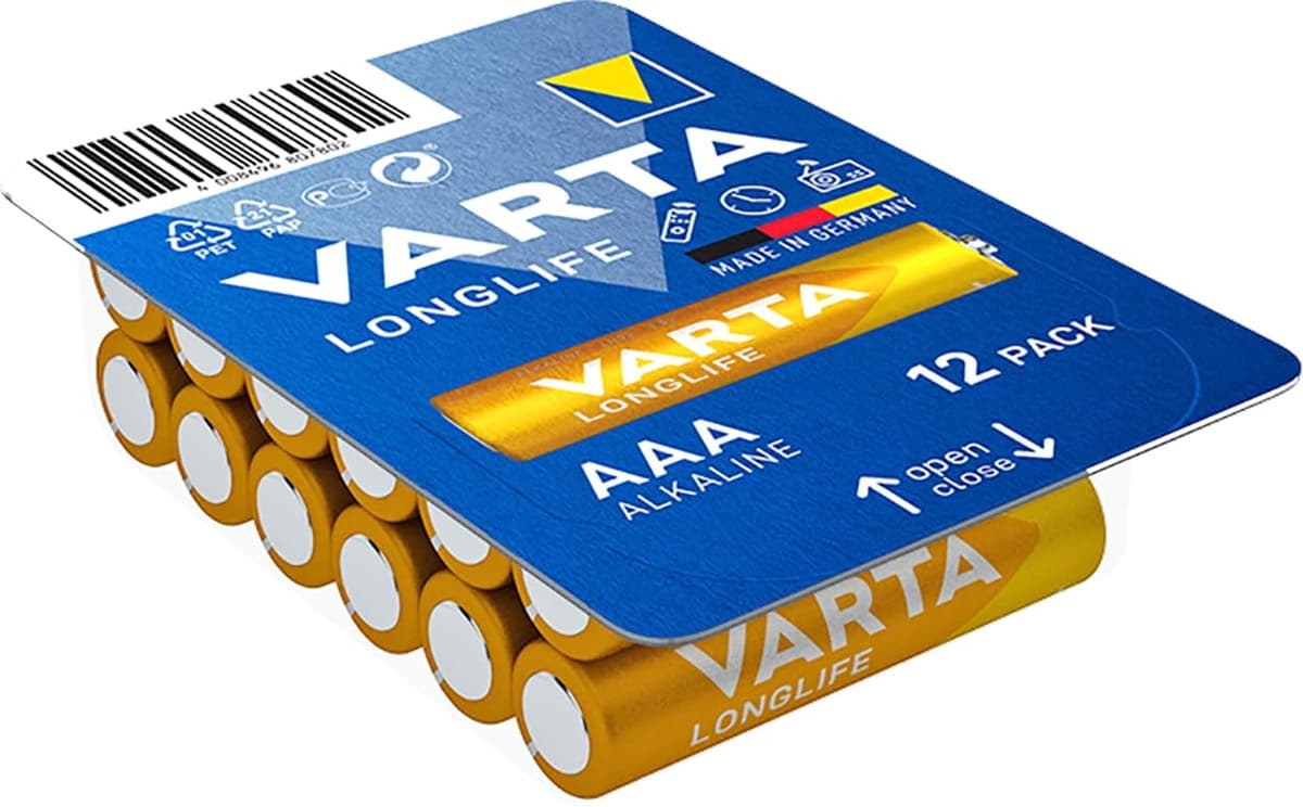 Varta Pila Longlife Power AAA Micro LR03 (paquete de 10 unidades), pila alcalina - «Made in Germany» - Adecuado para juguetes, linternas, mandos y otros aparatos que funcionan con pilas — view 24
