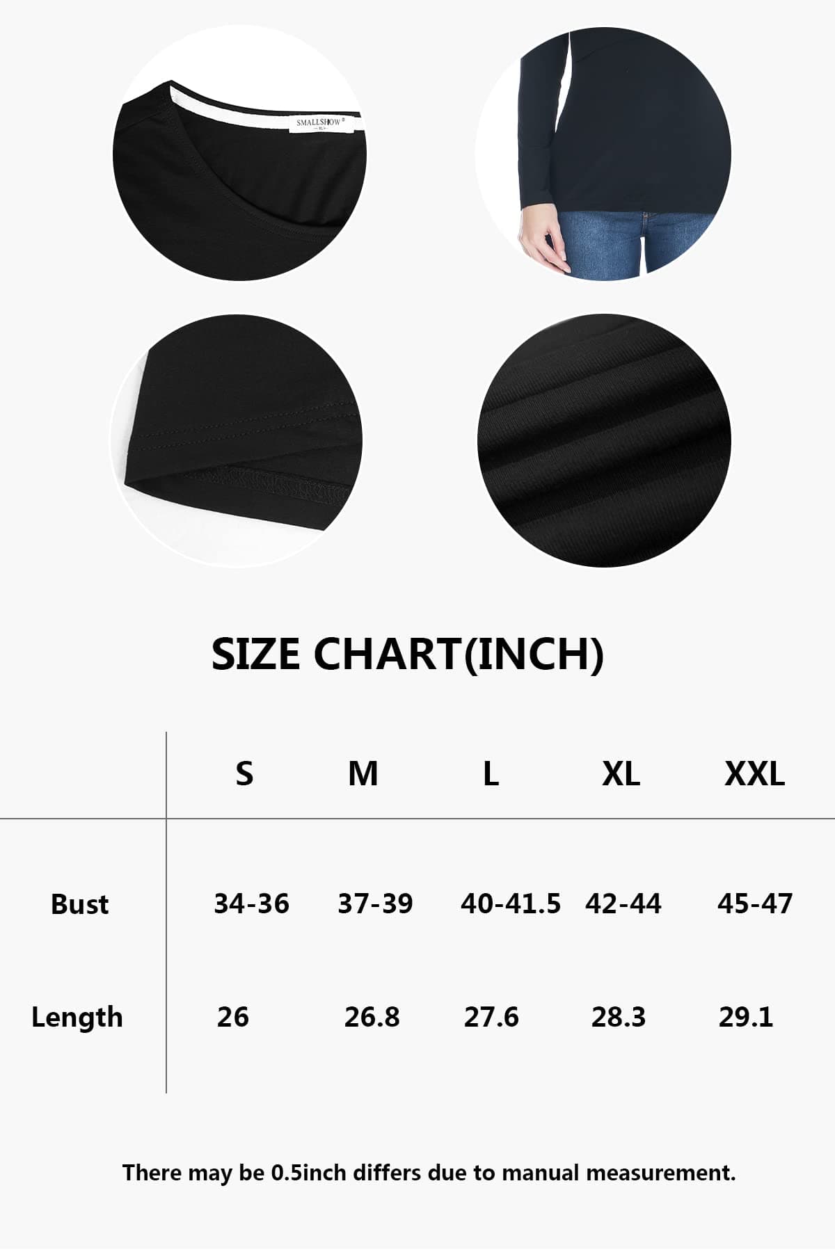 Smallshow Women's Long Sleeve Breastfeeding Top Maternity Nursing T-Shirt Pregnancy Clothes — view 4
