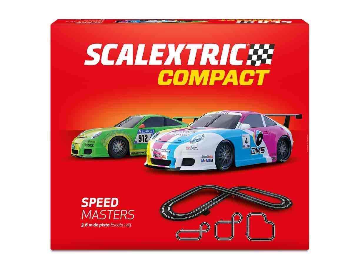 SCALEXTRIC - Circuito Compact - Pista de Carreras Completa - 2 Coches Incluidos - Escala 1:43 (Circuito Compact Speed Race) — view 5