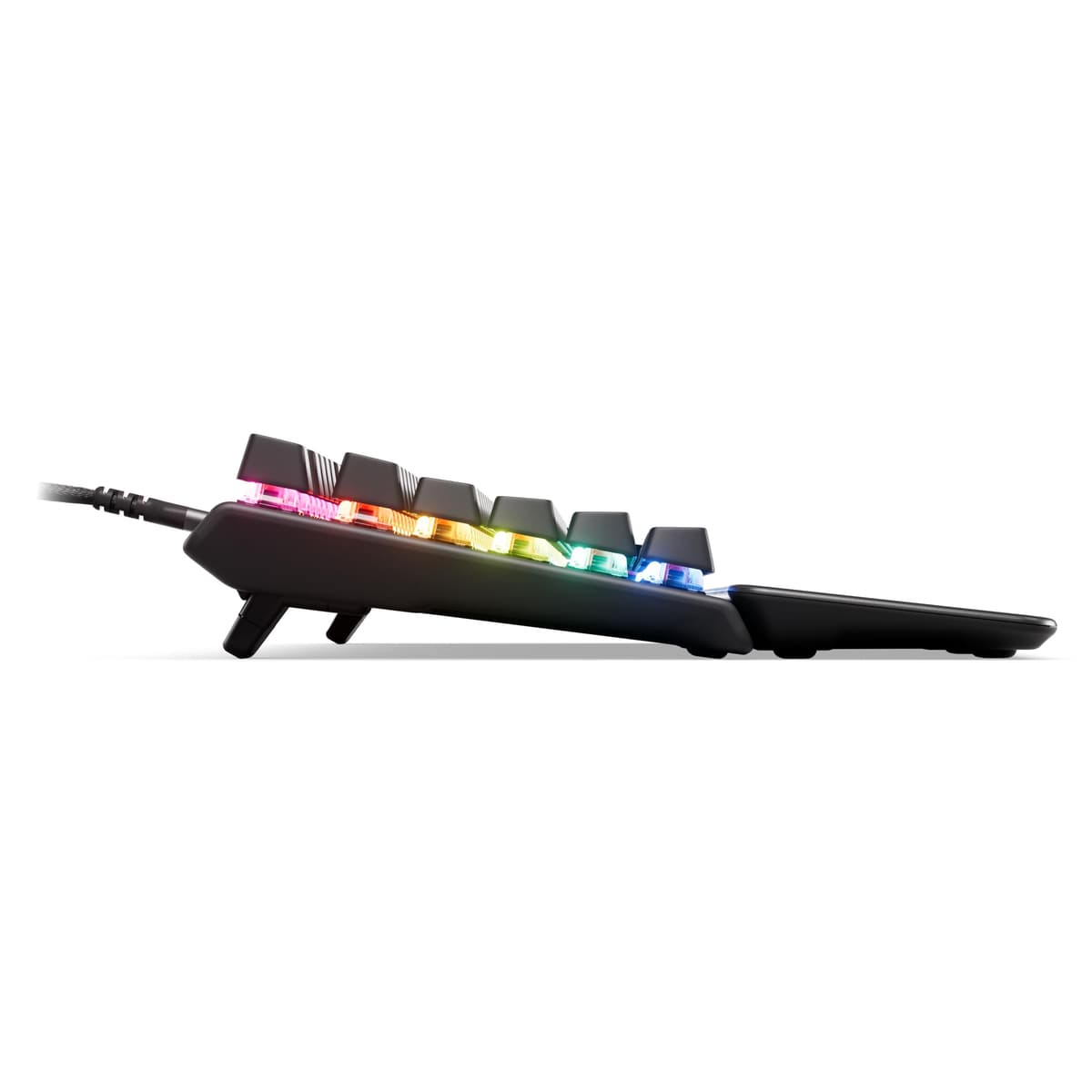 SteelSeries Apex Pro Gen 3 - Gaming Keyboard - Hall Effect Switches; OmniPoint 3.0 - Adjustable Actuation - Game-Ready Presets - Rapid Trigger, Protection Mode, Rapid Tap/SOCD - English QWERTY — view 8