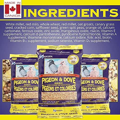 Hagen Pigeon and Dove Staple VME Seeds, 6-Pounds — view 5