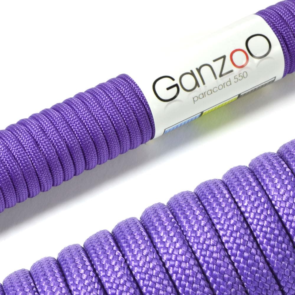 Ganzoo Paracord 550, Cuerda de 4 mm, 30 Metros, Poliéster, Tipo 3-7 Hilos Interiores, Correa de Perro Collar Pulsera, Camping Supervivencia y Cuerda Multiusos, Verde Oscuro — view 92