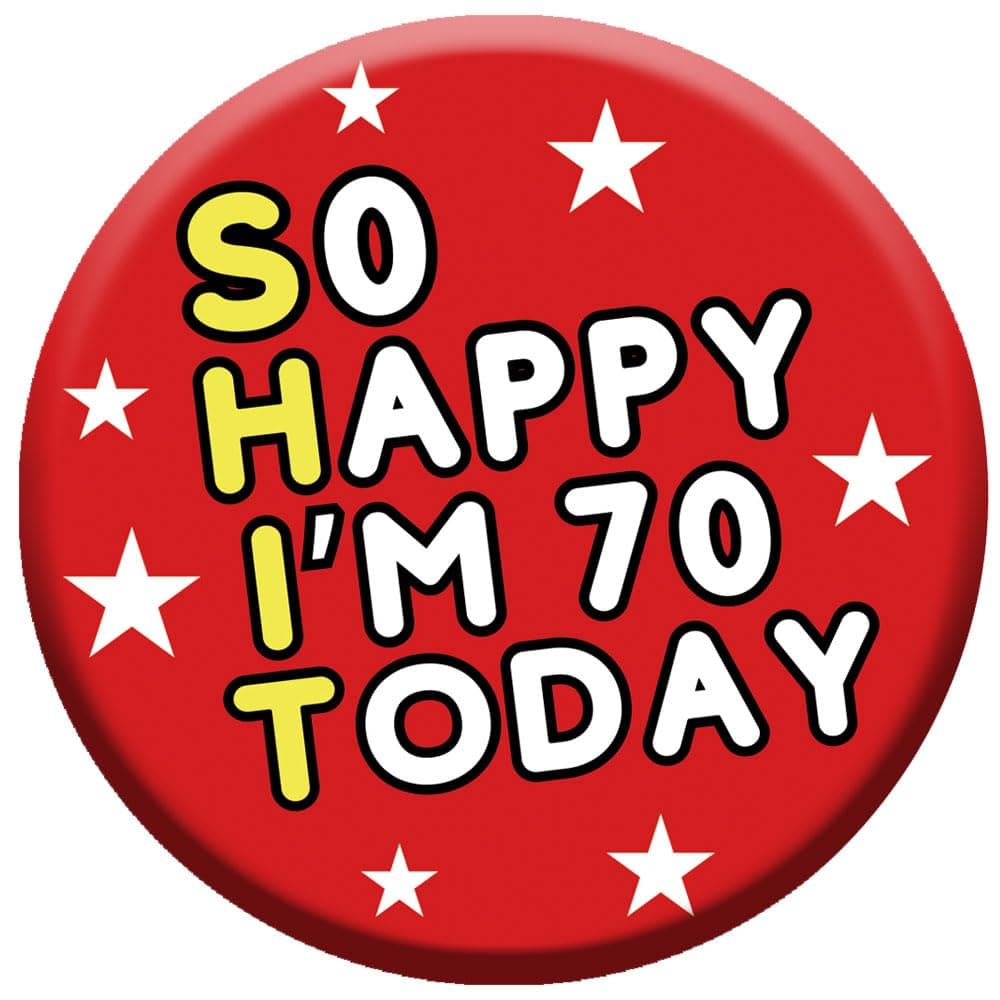Birthday Badge 76mm With Metal Back — view 3