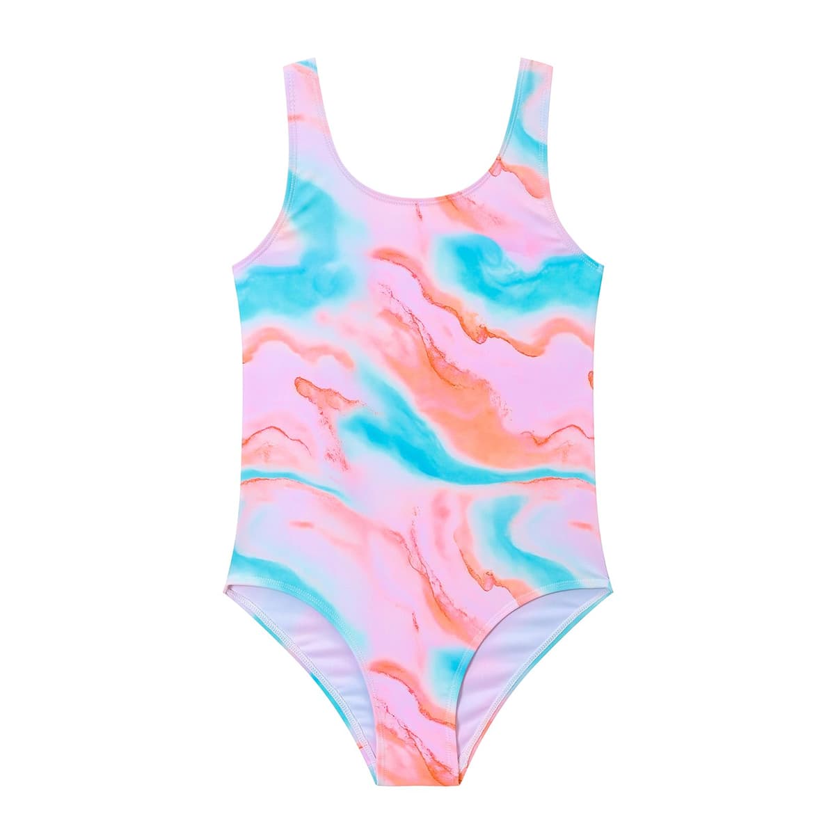 Ewbob Girls One Piece Swimsuit Quick Dry Swimwear Swimming Costume Beach Bathing Suit for Kids — view 5