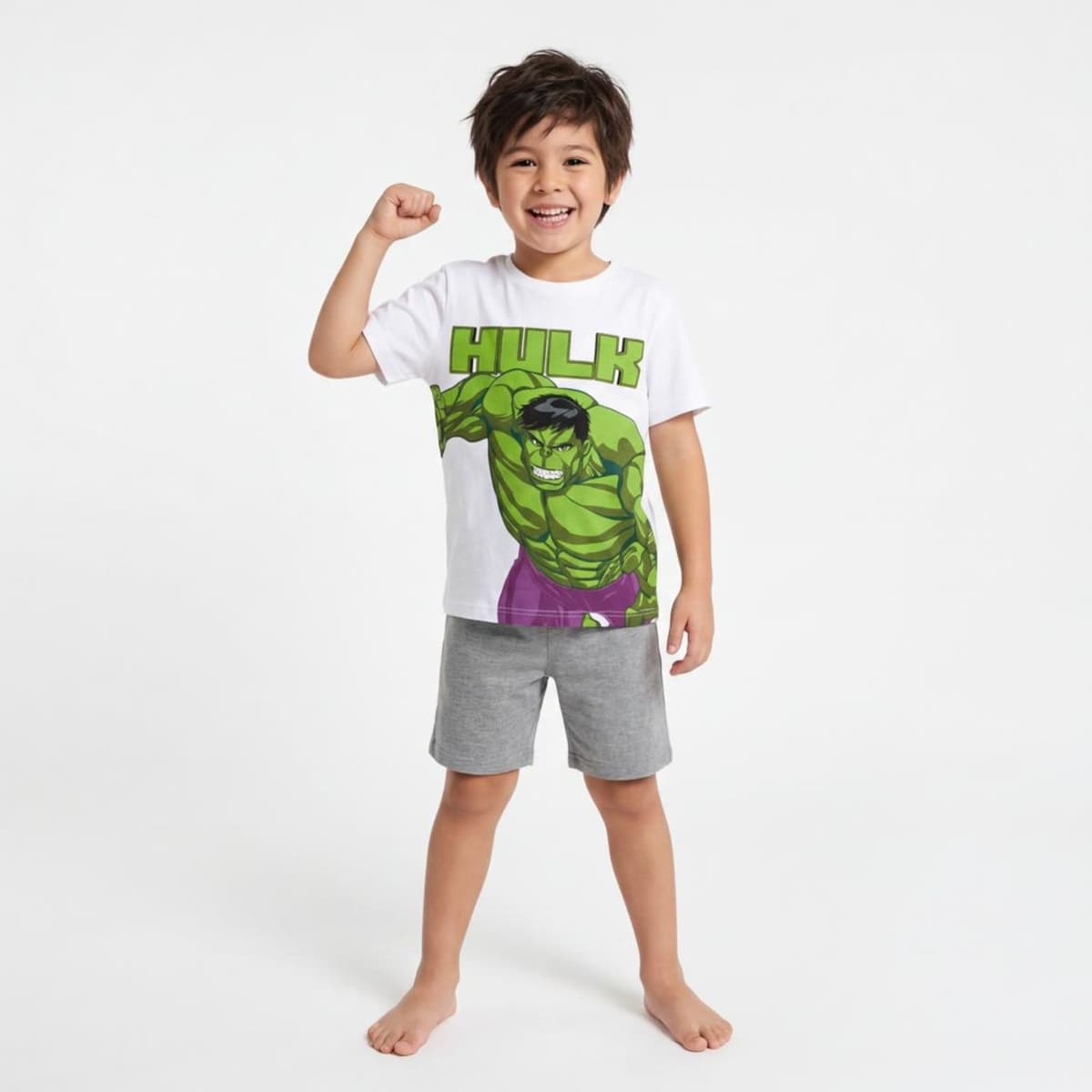 Camiseta Corta Avengers para Niños y Niñas - Camiseta Infantil Marvel Transpirable y Cómoda, Ropa para Verano, Uso Diario y Excursiones — view 2