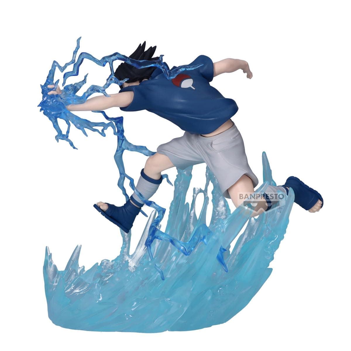 Banpresto Figura de Acción Sasuke Uchiha Naruto - Combination Battle 12 cm - BP89924P Multicolor - Figura Coleccionable - Ideal para los fanaticos del Anime — view 3