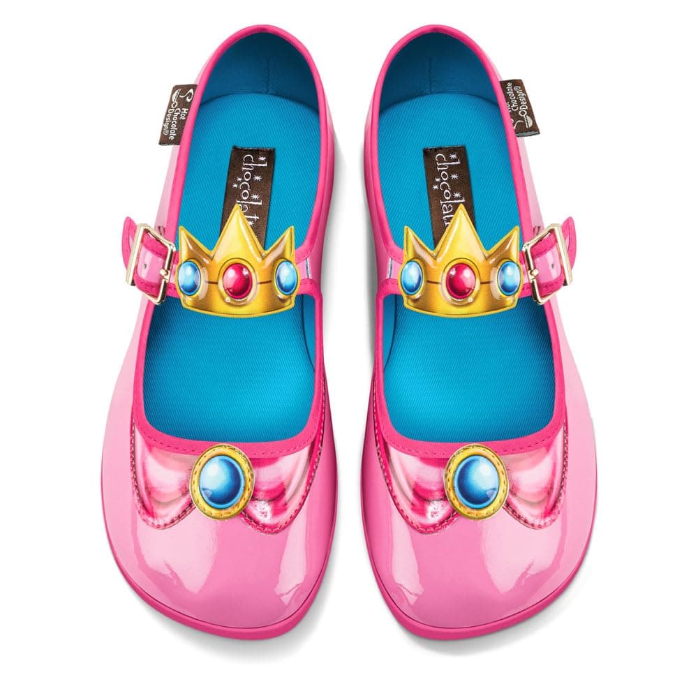 Hot Chocolate Design Chocolaticas Funky Canvas Women's Mary Jane Flat Shoes — view 98