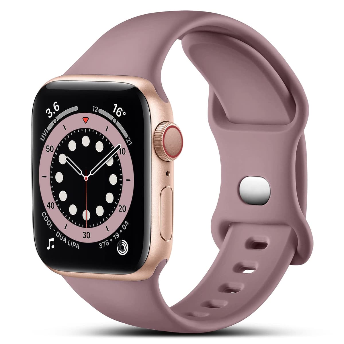CeMiKa Compatible with Apple Watch Strap 41mm 40mm 38mm 42mm, Silicone Sport Band Replacement Straps Compatible with Apple Watch Series 11 10 9 8 7 6 5 4 3 2 1 SE SE3/iwatch Strap, Black — view 23