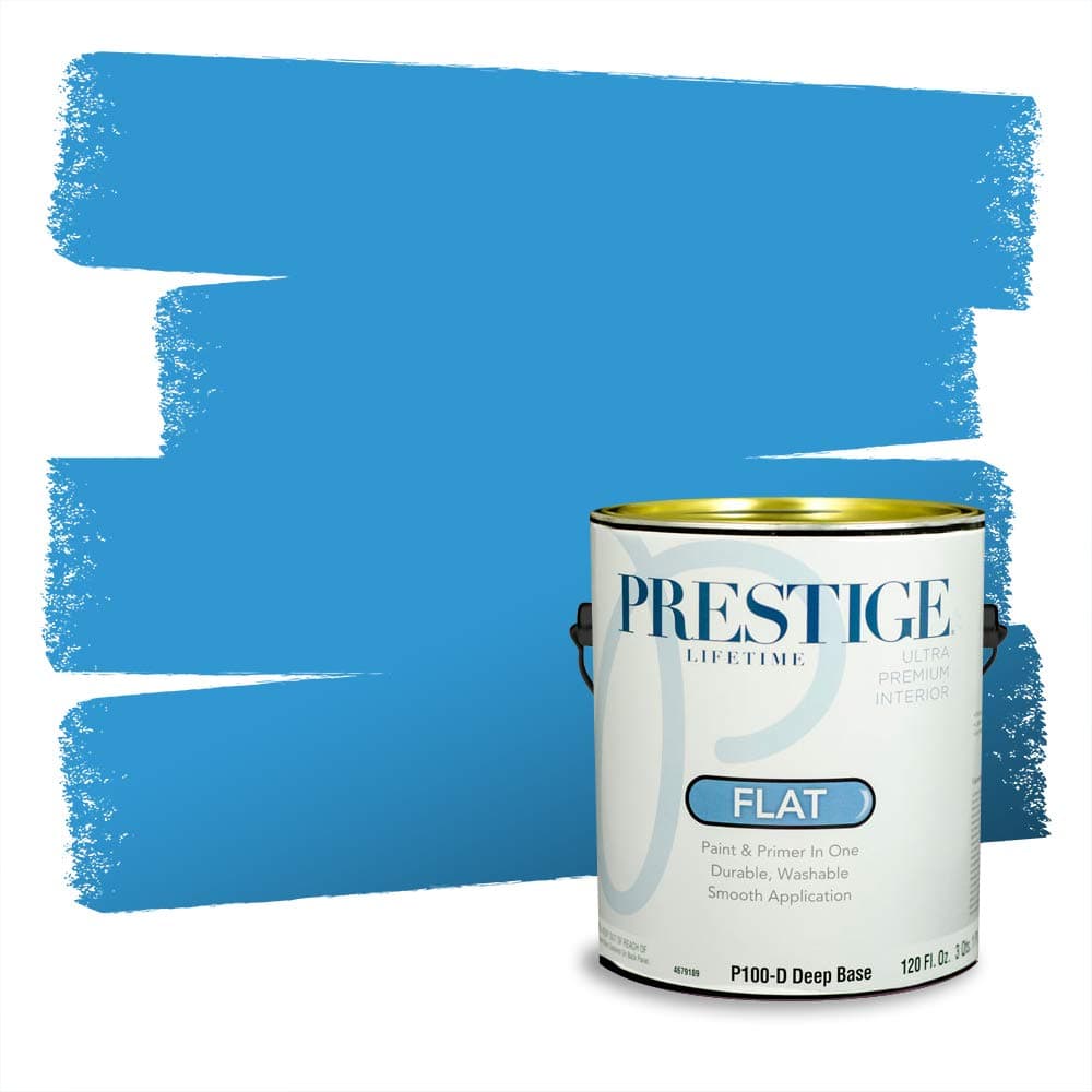PRESTIGE Paints Interior Paint and Primer In One, 1-Gallon, Semi-Gloss, Comparable Match of Valspar* Dewdrop* — view 761