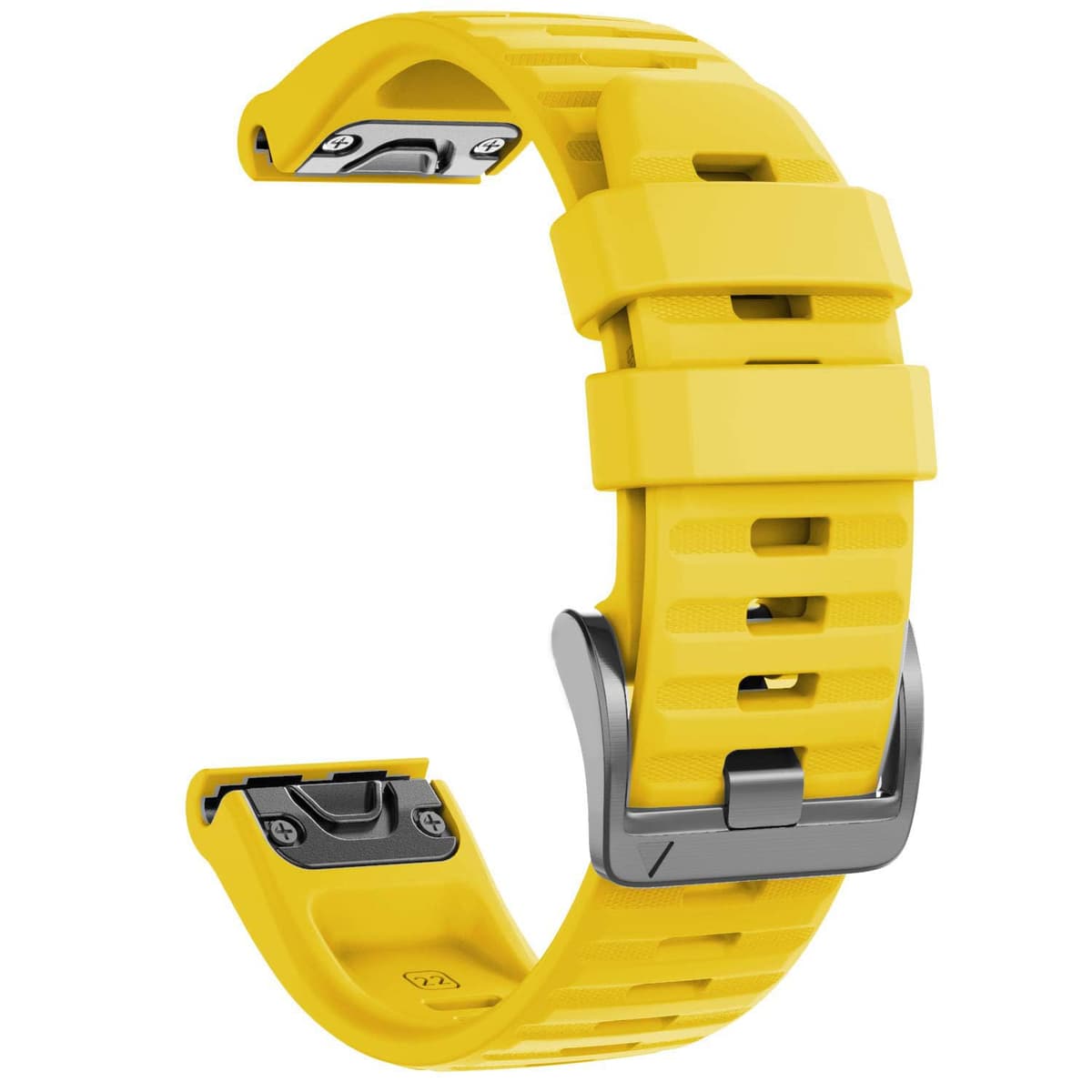 NotoCity Corrra para Garmin Fenix 7/6/5/6 Pro/7 Pro/5 Plus, Quickfit 22mm Correa para Garmin Fenix 8/8 pro 47mm, Forerunner 965/955/935, Nylon Correas para Epix Gen 2, Quatix 7(Negro+Verde militar) — view 20