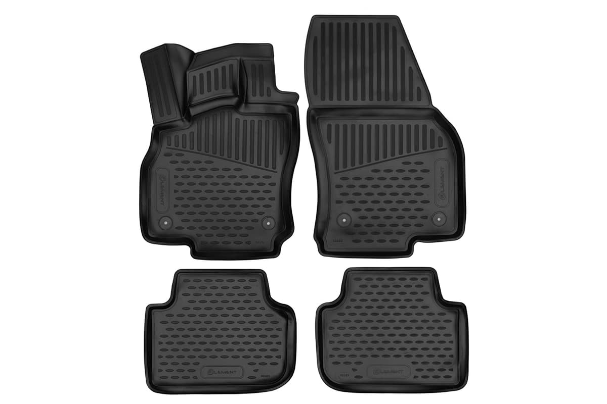 ELEMENT Alfombrillas para BMW X3 E83 2004-2010 | SUV | Alfombrillas Coche | 4 Piezas — view 155