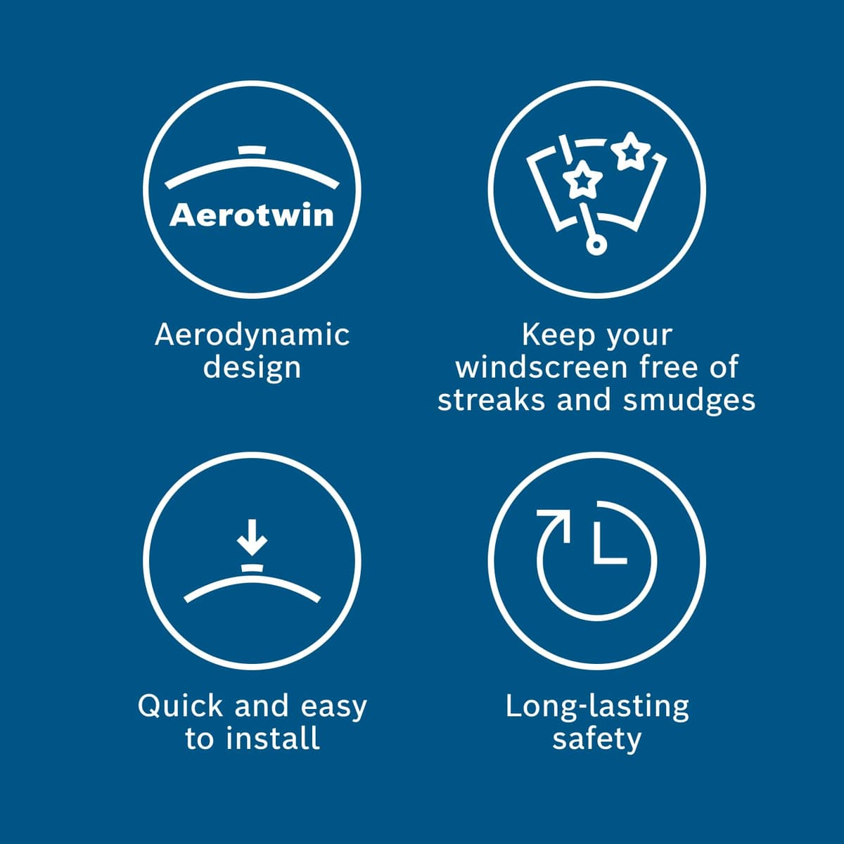 Bosch Aerotwin A864S - Front Windscreen Wipers - Set of 2 Replacement Blades - Comes with Pre-assembled Adapter - 2 Blades, 650 mm / 450 mm - Only for Right-Hand Drive (UK) — view 4