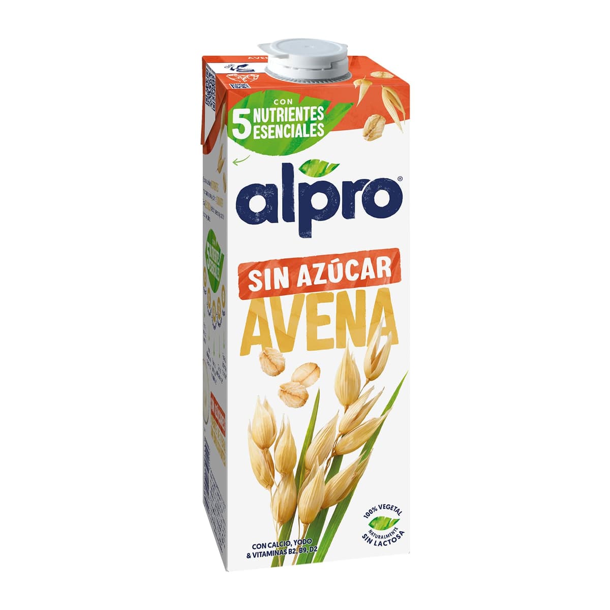 Alpro Bebida Vegetal de Avena sin Ázucar - Pack de 6 x 1L — view 3