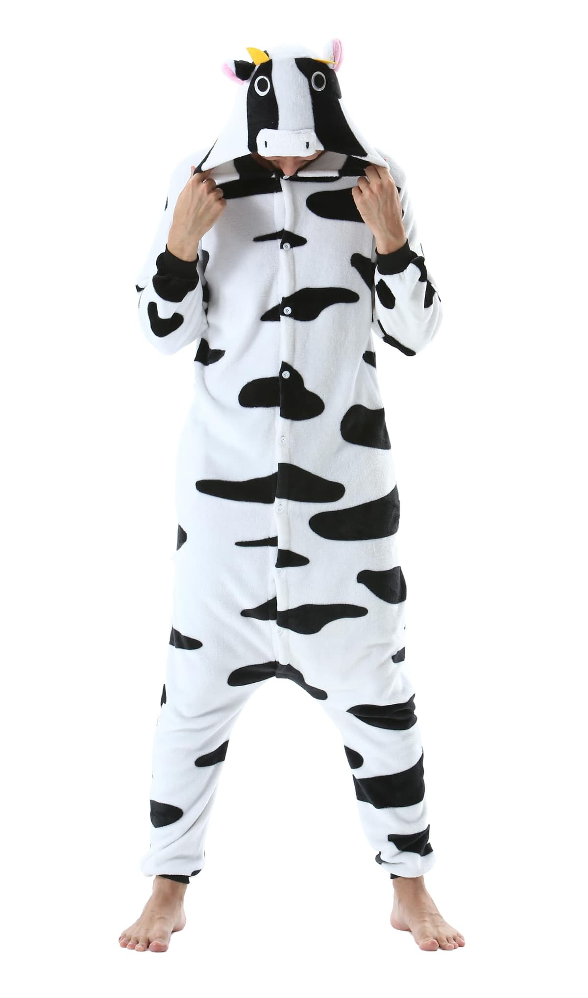 SimZoo Adulto Disfraz Pijama Unisex Pijama Kigurumi Onesie para Carnaval Halloween Cosplay Ropa de Dormir Traje de Disfraz para Navidad Festival Mujer y Hombre — view 42