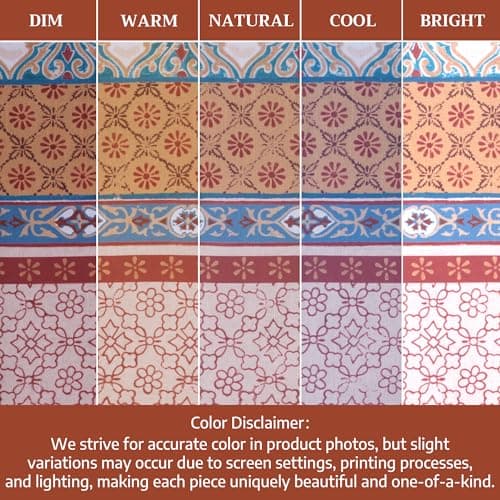 Maison d' Hermine Table Cloth Rectangle Table 100% Cotton 60" x 90" Inches Fall Tablecloth Reusable Everyday Use for Thanksgiving Christmas Decorations Dining Farmhouse Party (Romane) — view 5