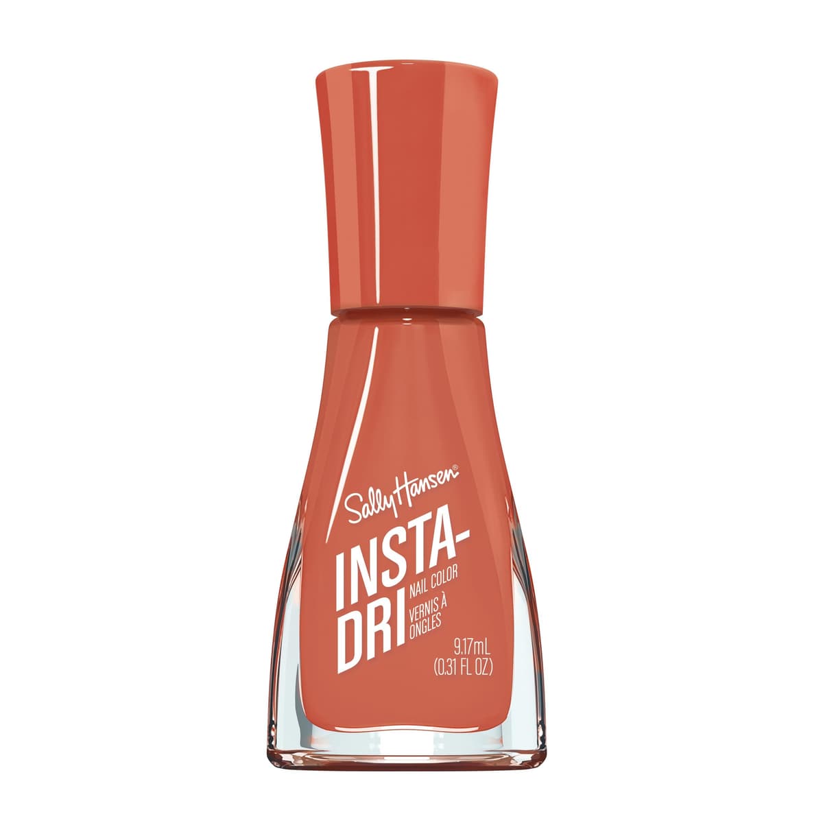 Sally Hansen Insta-Dri Nail Polish, White On Time, 60 Seconds Quick Drying, Long Lasting, Streak Free, Shiny Finish, 3-in-1 Formula, Built in Base and Top Coat, 9.17ml — view 13