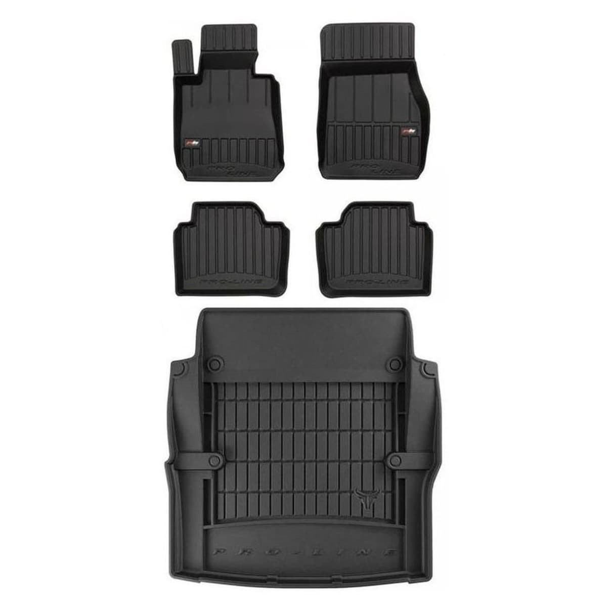 MOTOS Rubber Mats for BMW 3 Series E90 2004-2012 Improve the Comfort of Your Travels with the Non-Slip Carpet Car No.77- Multi-Season Car Mats — view 234