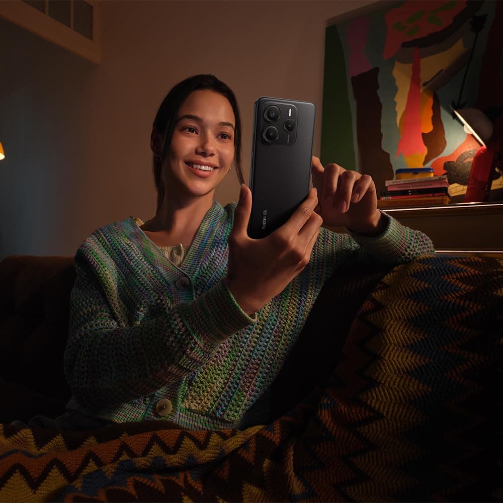 XIAOMI Redmi Note 14 5G - Smartphone de 8+256GB, Pantalla de 6.67" AMOLED FHD+ 120Hz, MediaTek Dimensity 7025-Ultra, cámara de 108MP, 5110 mAh, Cargador no Incluido, Morado (Versión ES) — view 5