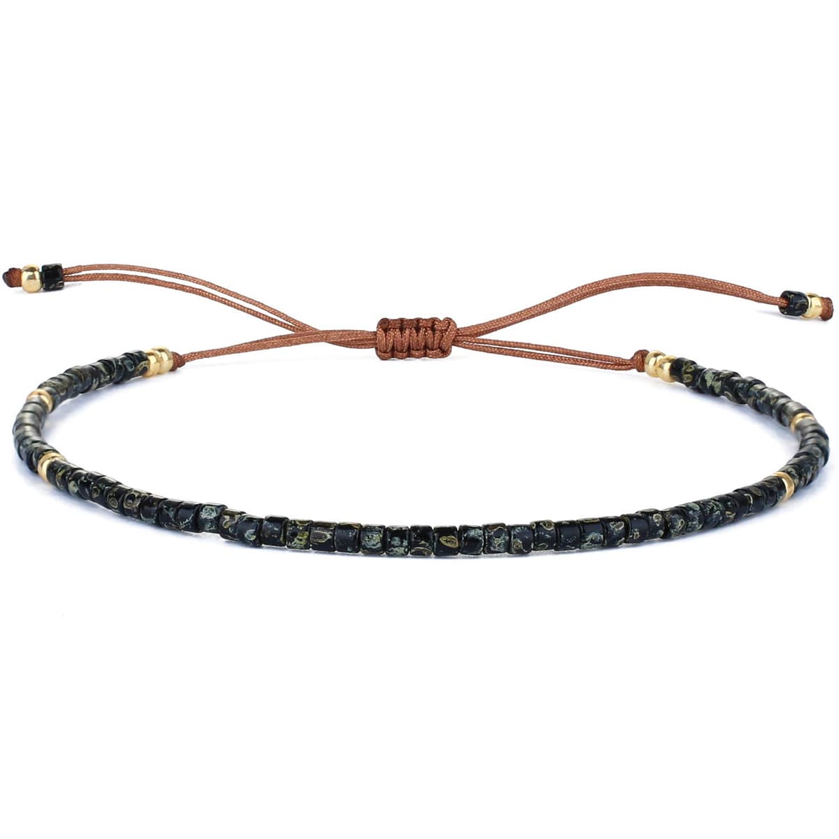 KELITCH Pulseras Amistad con Cuentas Concha Cristal Color Bohemio Pulsera Hecha A Mano Brazaletes Joyería para Mujer — view 46