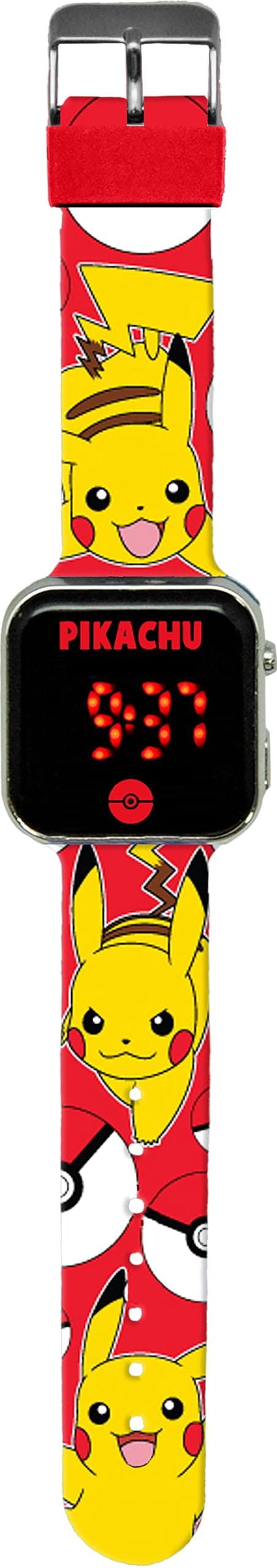 Kids Licensing - Reloj Digital LED para Niño y Niña con Personajes,Tiene Funciones de Hora, Fecha y Correa Ajustable — view 7
