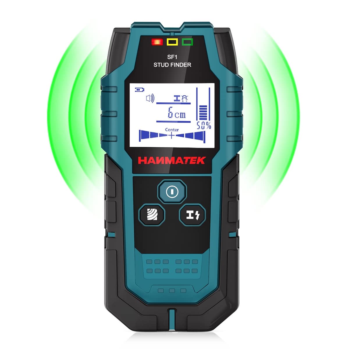 Detector, 4 in 1 Electronic Sensor, Wall Scanner, Metal Pipe Detector with LCD Display for Detecting Wood, Metal, Wires in the Wall and Magnetic or Non-Magnetic — view 8