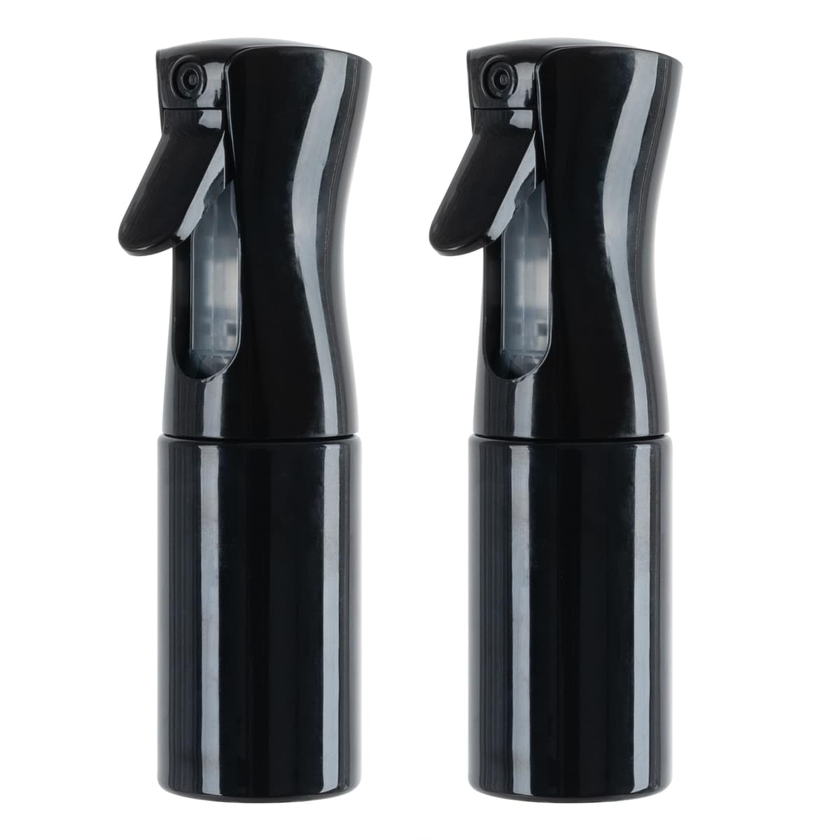 Uervoton Hair Spray Bottle, Continuous Ultra Fine Mist Water Sprayer, Empty Refillable Bottle for Hairstyling, Salon, Skincare, Plants, Pets & Cleaning, 210ml, Black — view 20