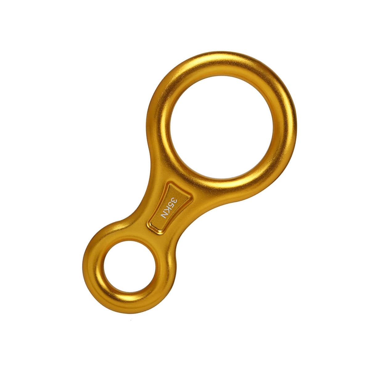 Descenso de Aluminio 35KN Figura 8, Dispositivo de Rappel con Equipo de Escalada, Descensor de Superficie Lisa con Agarre Seguro, Ideal para Escalada en Roca, Rescate, Trabajo Aéreo, — view 4