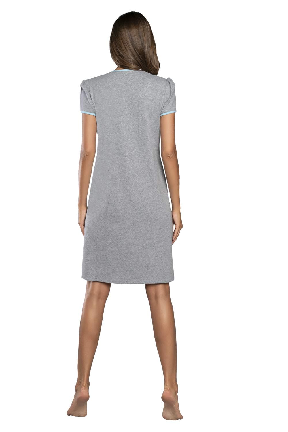 Italian Fashion Camison Lactancia Hospital | Ropa Premama Embarazada | Ropa Embarazada Mujer con Cierre | Camison Hospitalario Mujer | Bata Maternidad Hospital S-XXL — view 5