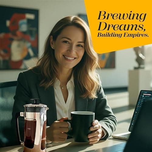 ESPRO P5 French Press Coffee Maker, 32oz, Polished, Stainless Steel Press — view 7