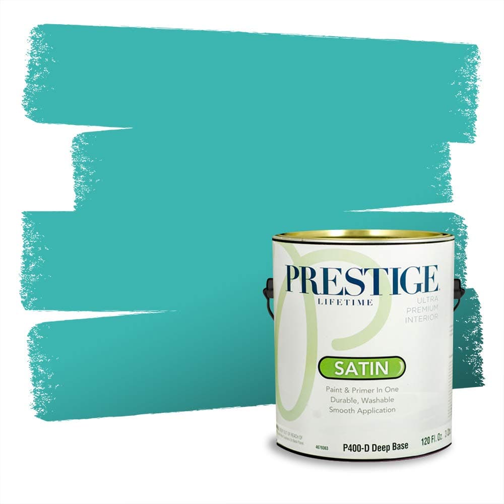 PRESTIGE Paints Interior Paint and Primer In One, 1-Gallon, Semi-Gloss, Comparable Match of Valspar* Dewdrop* — view 1036