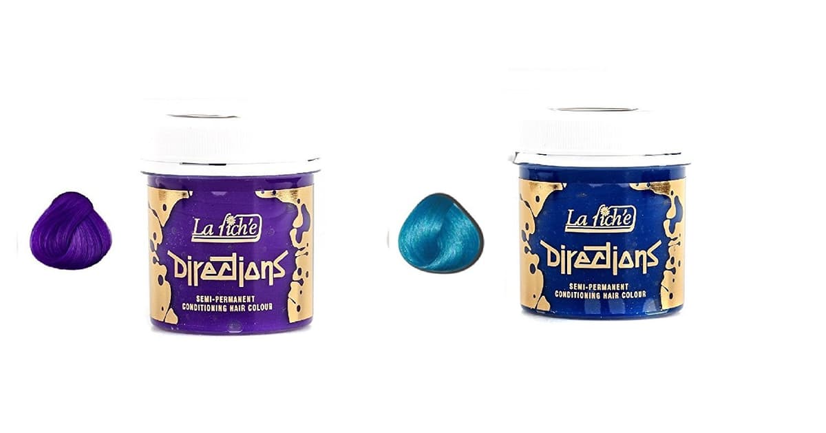 2x La Riche Directions Semi-Permanent Hair Color 100ml Tub - Violet — view 16