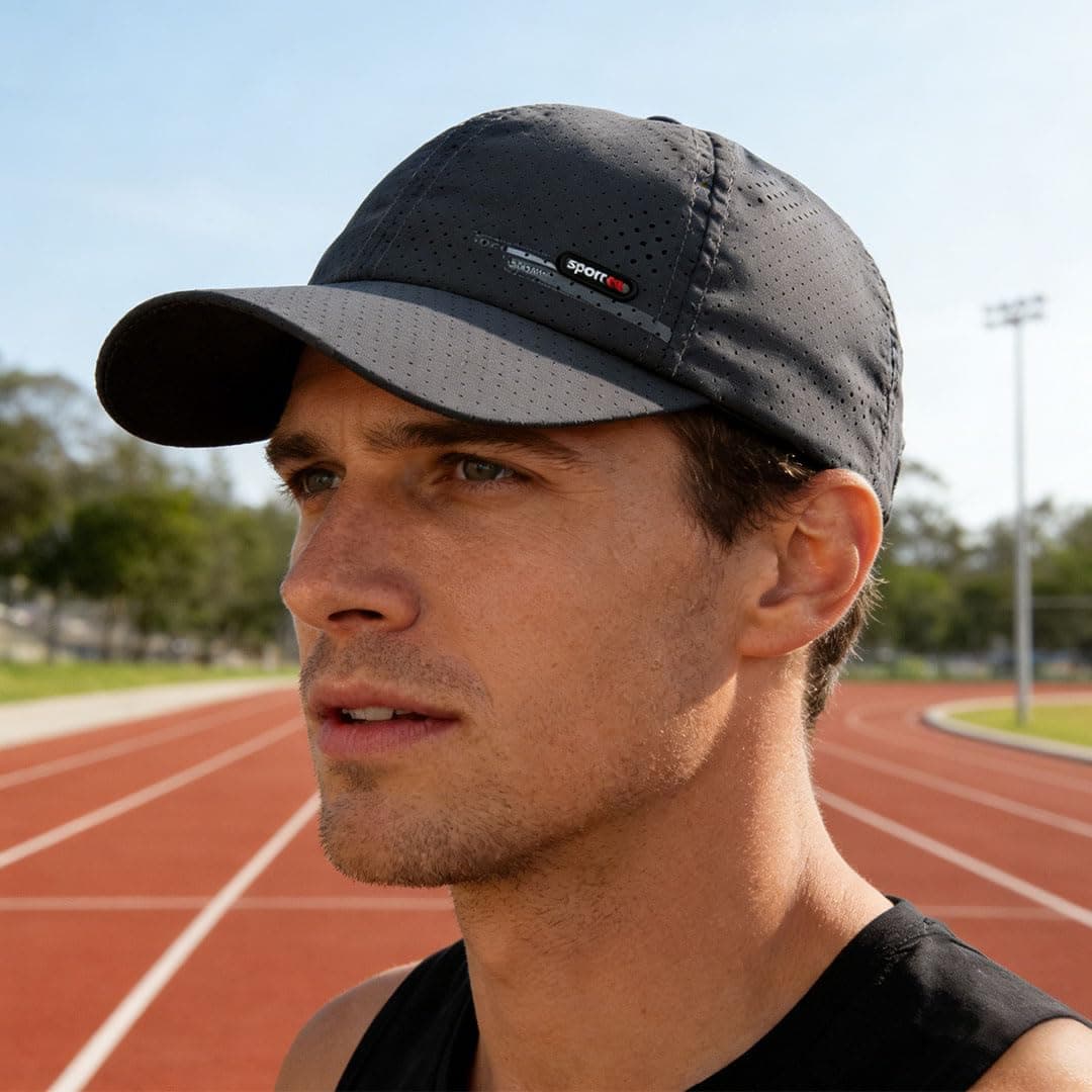 Gorra de BéIsbol de Transpirable para Hombre Gorra el Sol Moda Gorra Running Hombre Mujer Ajustable Sombrero Verano Gorra Beisbol — view 3