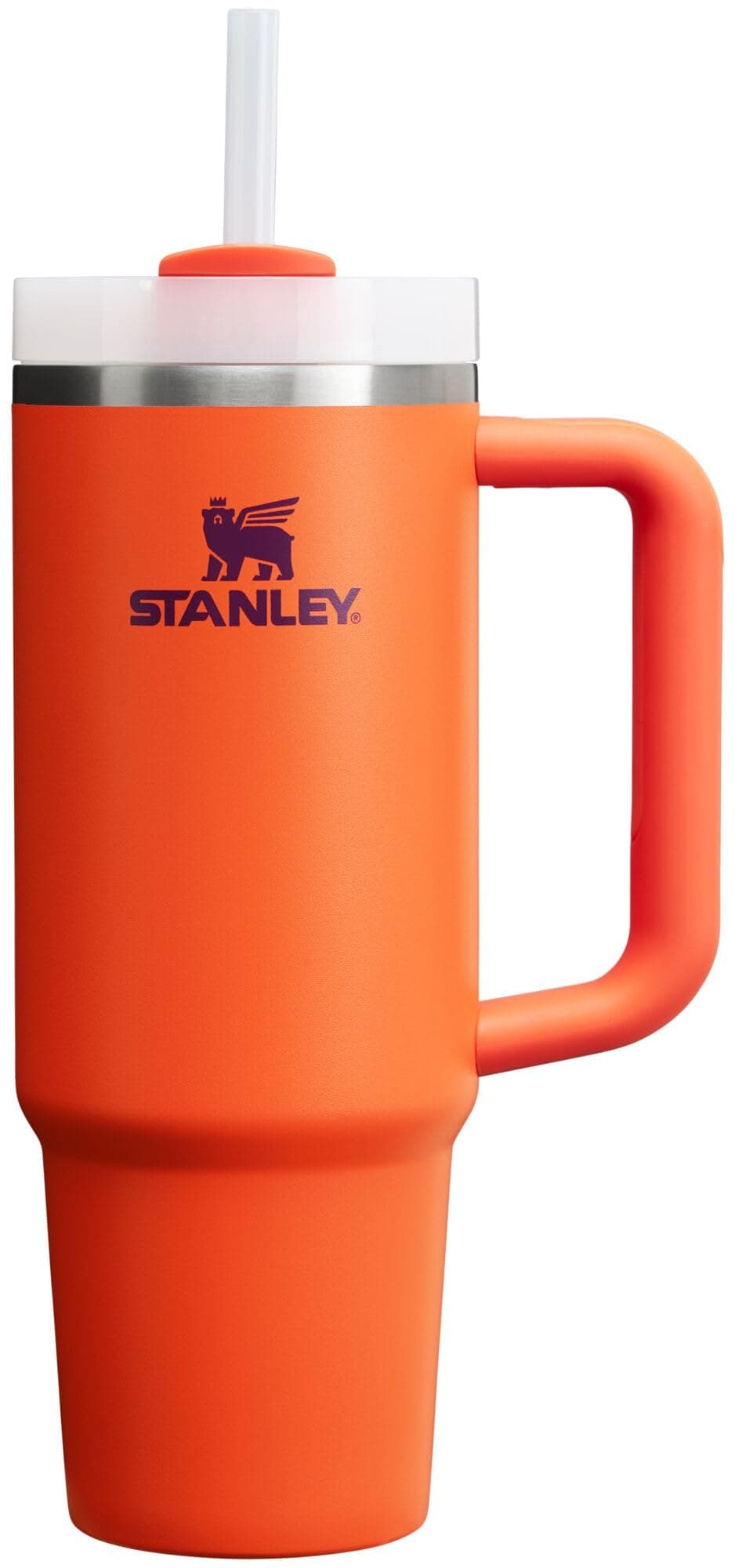 Stanley Quencher - Vaso H2.0 con mango - 1200 ml - Tapa de rosca con pajita incluida - Antifugas y portavasos de coche compatible para viajes - Vaso térmico de acero — view 17