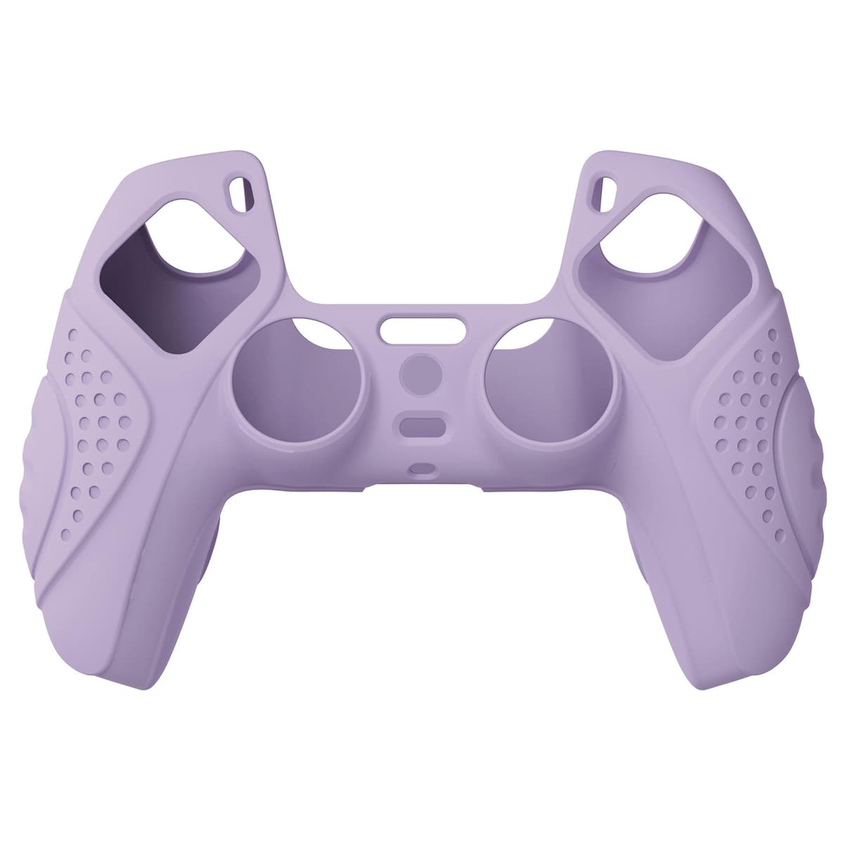 eXtremeRate PlayVital Funda de Silicona para ps5 - Carcasa Protectora Suave y Antideslizante con 2 Tapas de Joystick, Compatible con DualSense, Accesorio para ps5 (Edición Guardian-Malva Violeta) — view 7