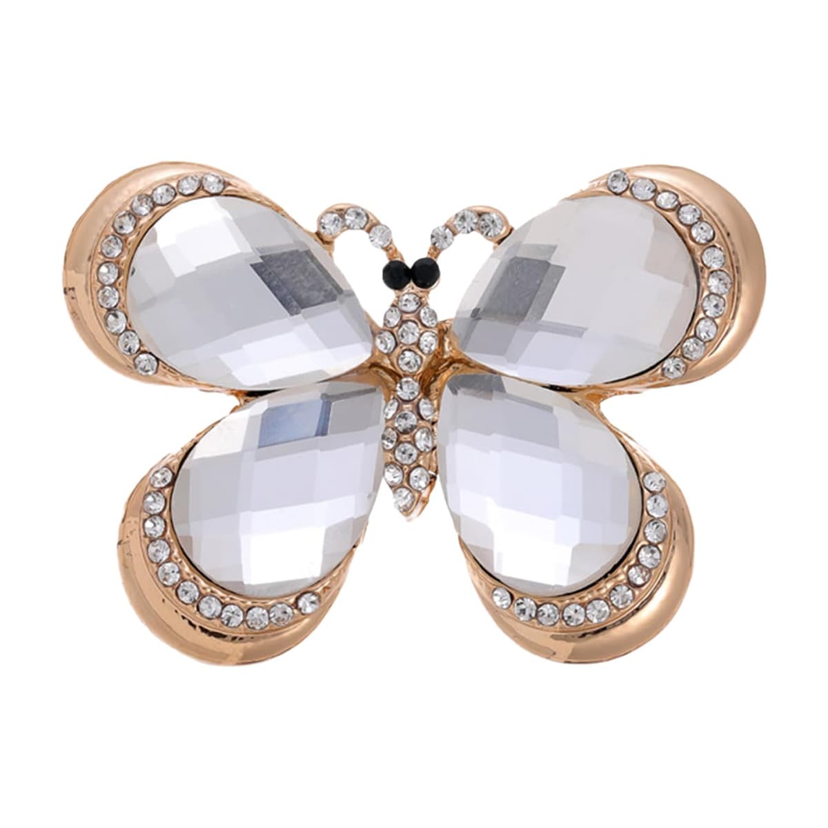 FAIRYGATE Anti Exposure Fixed Brooches Women Unisex Vintage Rhinestone Office Party Brooch Pins Lapel Pin Dress Suit Accessories Boutonniere — view 12