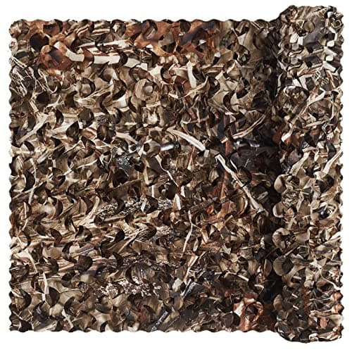 Camo Netting, Bulk Roll Camouflage Netting Dry Grass Camo 5 X 6.56 ft, Military Hunting Mesh Free Cutting for Hunting Blind Sunshade Shooting Theme Party Decoration