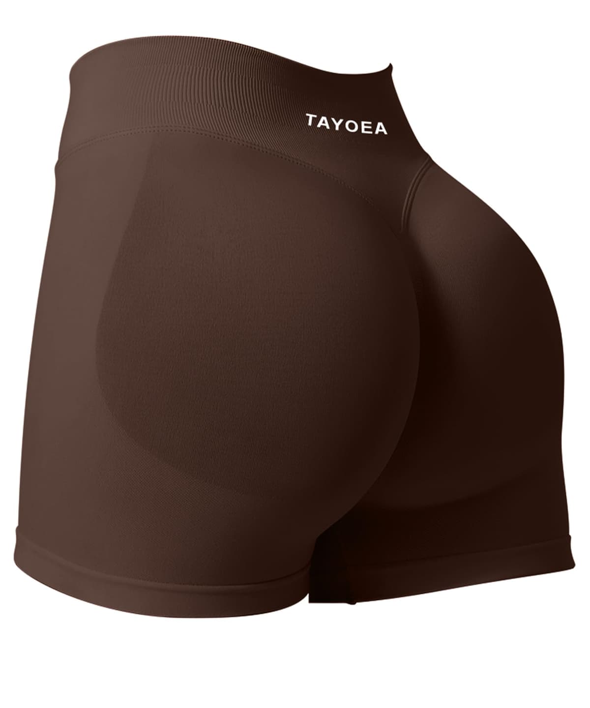 TAYOEA Pantalones Cortos Ciclismo Deportivos para Mujer Mallas Correr Cintura Alta Gimnasio Fitness Yoga Medias Push Up Booty Butt Scrunch Opaco Sin Costuras — view 8