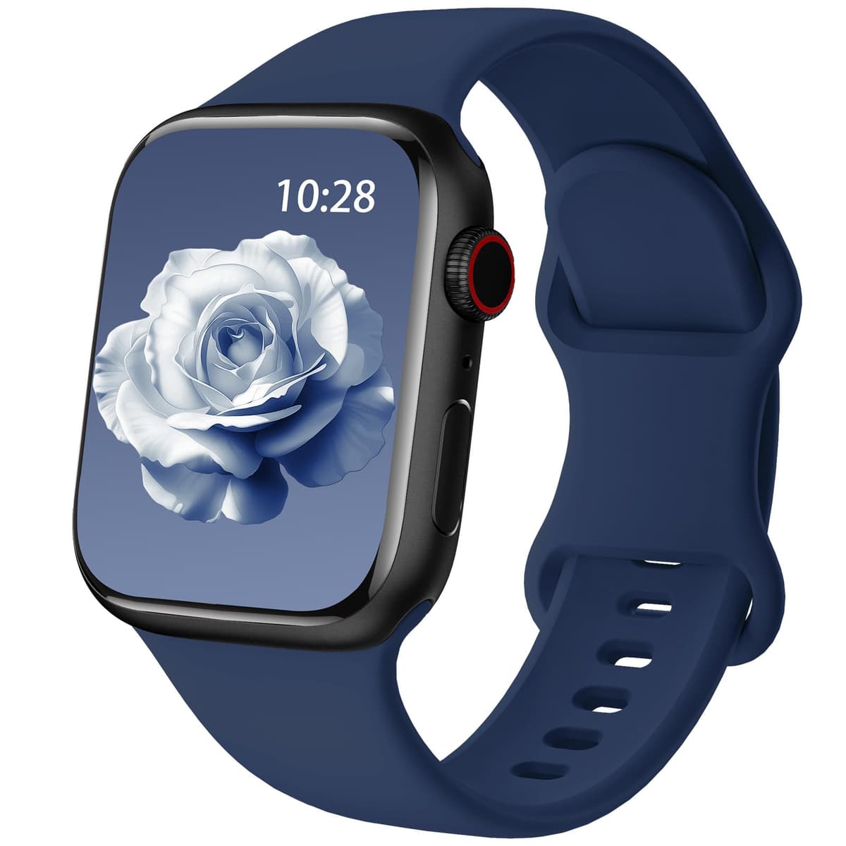 Patented Upgraded Silicone Strap Compatible with Apple Watch Straps 38mm 40mm 41mm 42mm(Series 10) for Women Men,Soft and Breathable Sport Watch Bands for iWatch Series 10 9 8 7 6 5 4 3 2 1 SE — view 11