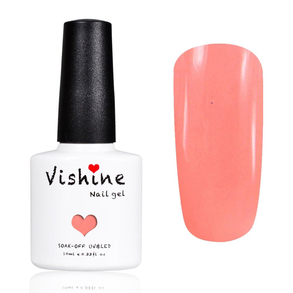 Vishine 15ml Semipermanente Esmalte de uñas en gel Soak-off UV LED Manicure Barniz Geles DIY Salon Neon Pink # 2039 — view 12