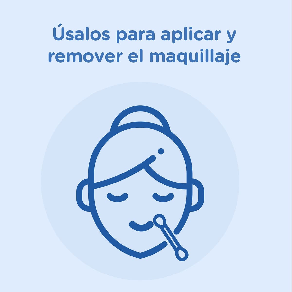 Johnson's Baby bastoncillos para bebés, niños y adultos (1 x 100 unidades), bastoncillos para los oídos con puntas 100% de algodón puro y palitos 100% de papel — view 2